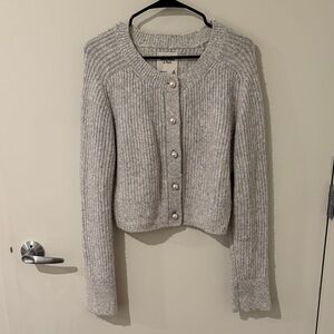 Abercrombie & Fitch Gray Women's cardigan